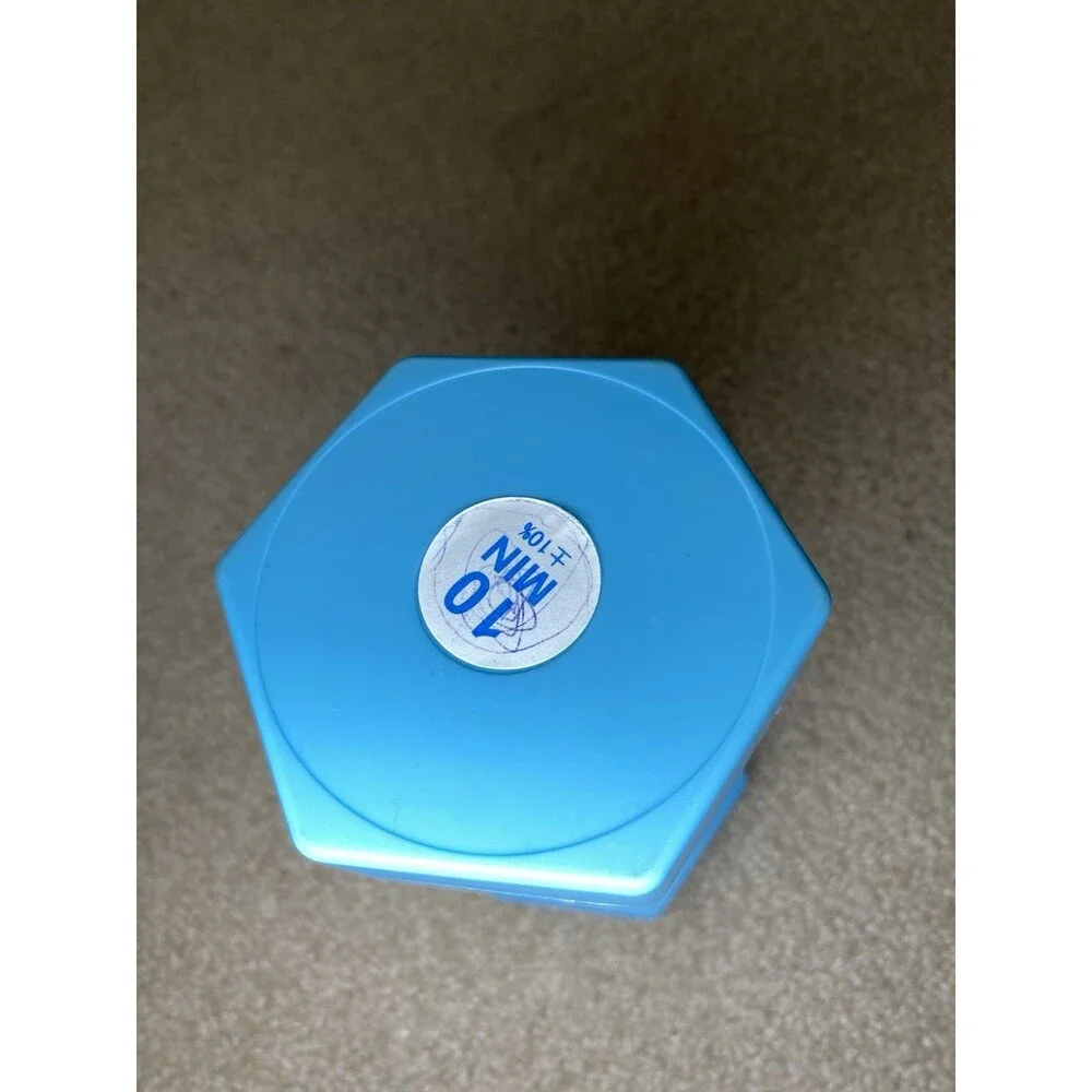 Large 10 Minute Sand Timer Blue Hourglass Visual Classroom Tool
